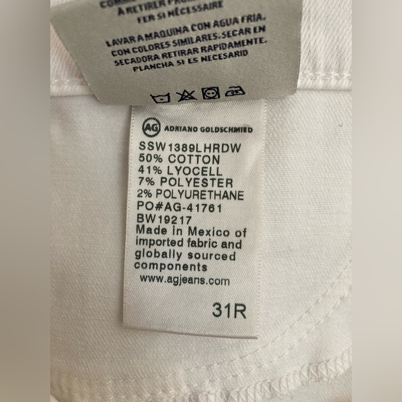 Anthropologie | AG The Legging Low-Rise Skinny Ankle Jean Size 31 - Picture 10 of 12